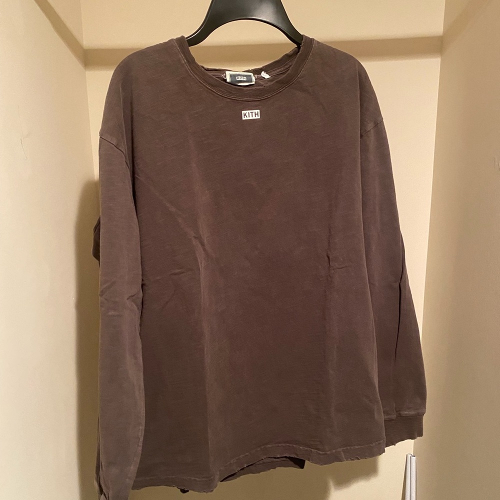 Kith Logo Long Sleeve Green